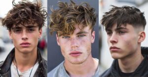 Messy Hairstyles Men