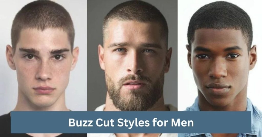 Buzz Cut with Line Up: Sharp and Defined