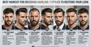 Best Haircut for Receding Hairline: 7 Styles to Restore Your Look