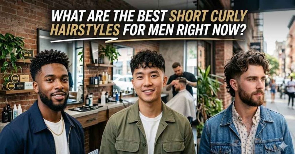 What Are the Best Short Curly Hairstyles for Men Right Now?