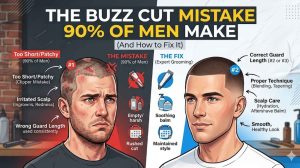 The Buzz Cut Mistake 90% of Men Make (And How to Fix It) 