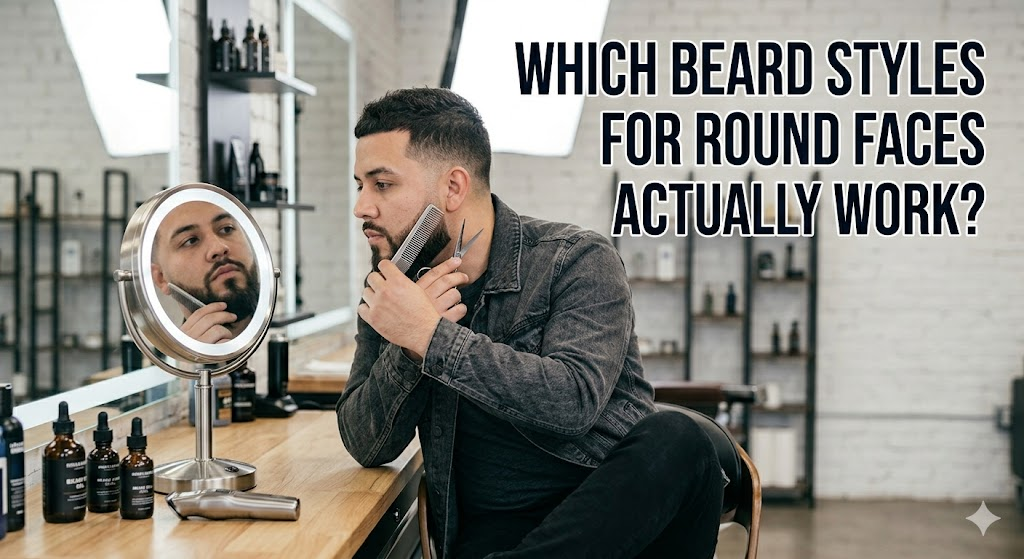 Which Beard Styles For Round Faces Actually Work?