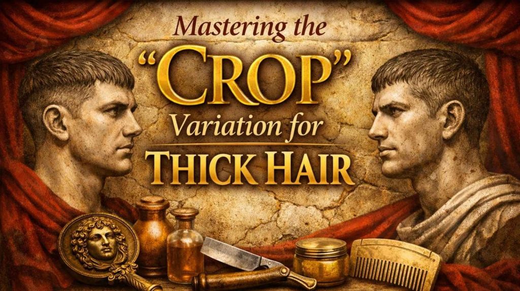 Mastering the "Crop" Variation for Thick Hair